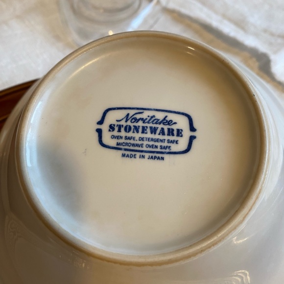 Denby, Renaissance series “Cognac” 4-piece luncheon service for 2 - Picture 4 of 5